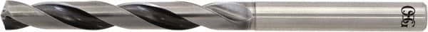 OSG - 8.5mm 140° Solid Carbide Jobber Drill - WXL Finish, Right Hand Cut, Spiral Flute, Straight Shank, 128mm OAL - Americas Industrial Supply