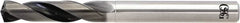 OSG - 10.4mm 140° Spiral Flute Solid Carbide Screw Machine Drill Bit - WXL Finish, Right Hand Cut, 52mm Flute Length, 113mm OAL, Straight Shank, Through Coolant - Americas Industrial Supply