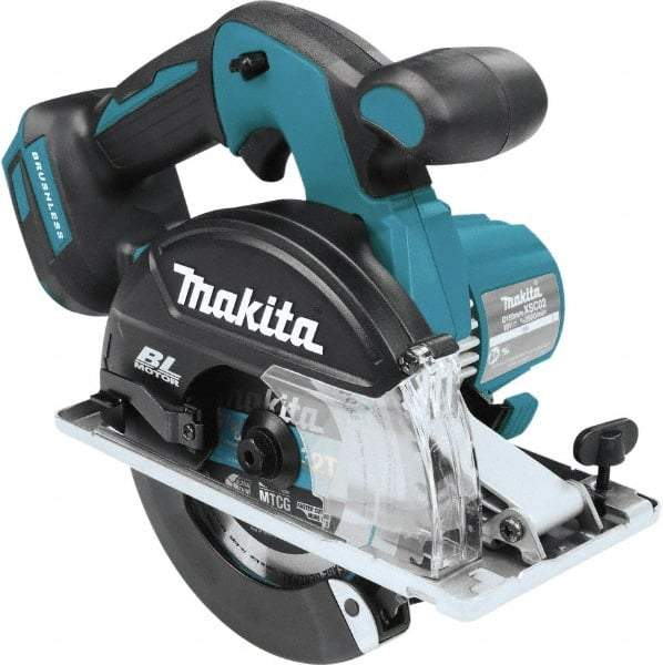 Makita - 18 Volt, 5-7/8" Blade, Cordless Circular Saw - 3,900 RPM, Lithium-Ion Batteries Not Included - Americas Industrial Supply