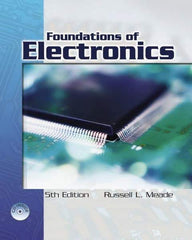 DELMAR CENGAGE Learning - Foundations of Electronics, 5th Edition - Electronics Reference, Hardcover, Delmar/Cengage Learning, 2006 - Americas Industrial Supply