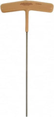 Paramount - 2.5mm Hex, T-Handle Cushion Grip, Hex Key - 6-51/64" OAL, Protanium High Torque Steel, Metric System of Measurement - Americas Industrial Supply