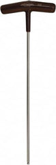 Paramount - 5/32" Hex, T-Handle Cushion Grip, Ball End Hex Key - 9-7/64" OAL, Protanium High Torque Steel, Inch System of Measurement - Americas Industrial Supply