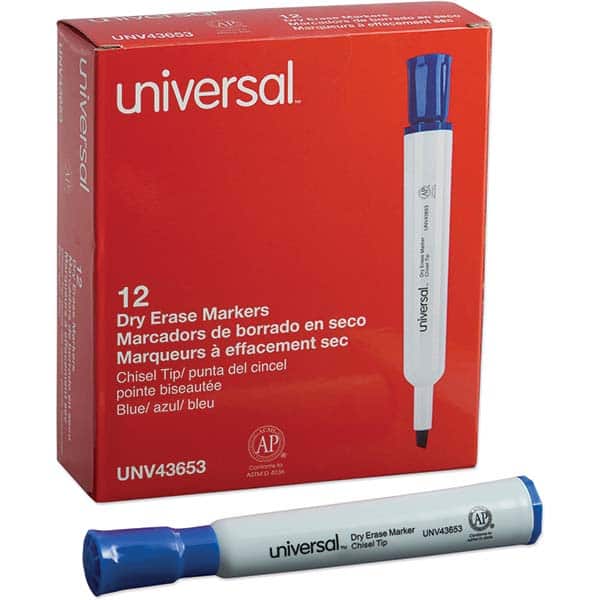 UNIVERSAL - Dry Erase Markers & Accessories Display/Marking Boards Accessory Type: Dry Erase Markers For Use With: Dry Erase Marker Board - Americas Industrial Supply