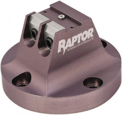 Raptor Workholding - 3/4" Jaw Width, 3" High Dovetail Vise - For Use with 4 & 5 Axis Workholding Systems - Americas Industrial Supply