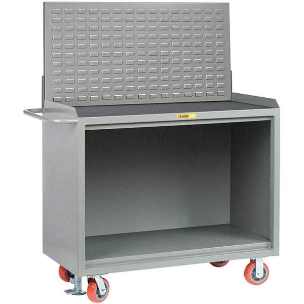 Little Giant - 3,600 Lb Capacity Mobile Service Bench - 53" Wide x 24" Deep x 43" High, Steel, Gray - Americas Industrial Supply