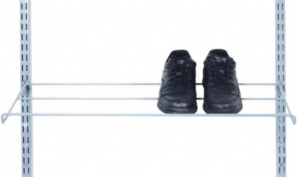 Triton - 31" Long Gray Pegboard Shoe & Boot Rack - For Use with Shoes & Boots - Americas Industrial Supply