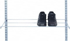 Triton - 31" Long Gray Pegboard Shoe & Boot Rack - For Use with Shoes & Boots - Americas Industrial Supply