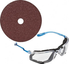 3M - 7" Diam 7/8" Hole 36+ Grit Fiber Disc - Very Coarse Grade, Ceramic, 8,600 Max RPM, Series 982C - Americas Industrial Supply