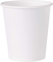 Solo - Paper Water Cups, 3 oz, 100/Bag, 50 Bags/Carton - White - Americas Industrial Supply