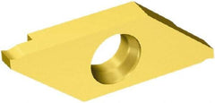 Sandvik Coromant - 3MAG MAG Grade 1025, 1.25mm Cutting Width Carbide Grooving Insert - 2.7mm Max Depth of Cut, Right Hand, 0.05mm Corner Radius, TiAlN/TiN Finish - Americas Industrial Supply