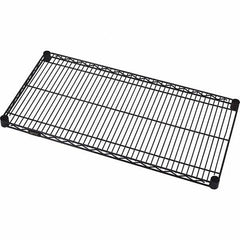 Quantum Storage - 1 Shelf Wire Shelving Unit - 18" Wide x 24" Deep x 1" High, - Americas Industrial Supply