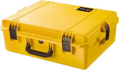 Pelican Products, Inc. - 19-45/64" Wide x 8-39/64" High, Clamshell Hard Case - Yellow, HPX High Performance Resin - Americas Industrial Supply