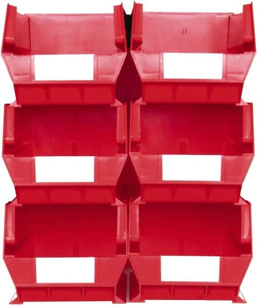 Triton - 65 Lb. Load Capacity, 14-3/4" Deep, Multi-Colored Polypropylene Bin System - 7" High x 8-1/4" Wide x 14-3/4" Long - Americas Industrial Supply