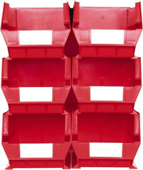 Triton - 65 Lb. Load Capacity, 14-3/4" Deep, Multi-Colored Polypropylene Bin System - 7" High x 8-1/4" Wide x 14-3/4" Long - Americas Industrial Supply