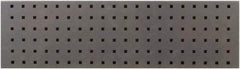 Triton - 31-1/2" Wide x 9" High Peg Board Strip - 1 Panel, Steel with Epoxy Coating, Silver - Americas Industrial Supply