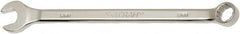 Ability One - 13mm 12 Point Combination Wrench - 15° Offset Angle, Steel, Chrome Finish - Americas Industrial Supply