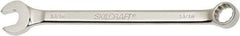 Ability One - 13/16" 12 Point Combination Wrench - 15° Offset Angle, Steel, Chrome Finish - Americas Industrial Supply
