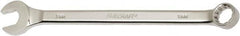 Ability One - 19mm 12 Point Combination Wrench - 15° Offset Angle, Steel, Chrome Finish - Americas Industrial Supply