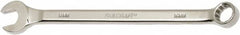 Ability One - 16mm 12 Point Combination Wrench - 15° Offset Angle, Steel, Chrome Finish - Americas Industrial Supply