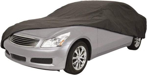 Classic Accessories - Polypropylene Car Protective Cover - Charcoal - Americas Industrial Supply