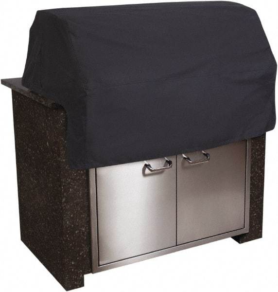 Classic Accessories - Polyester Grill Top Protective Cover - 32 x 26 x 24", Black - Americas Industrial Supply