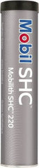 Mobil - 13.4 oz Cartridge Lithium High Temperature Grease - Red, High/Low Temperature, NLGIG 2, - Americas Industrial Supply