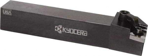 Kyocera - MCLN, Left Hand Cut, 95° Lead Angle, 1" Shank Height x 1" Shank Width, Negative Rake Indexable Turning Toolholder - 6" OAL, CN.. 43.. Insert Compatibility, Series MCLN - Americas Industrial Supply