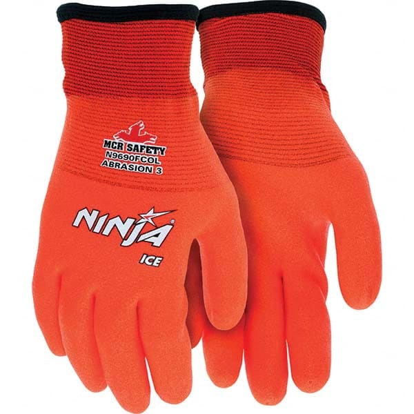 MCR Safety - Size 2XL (11), ANSI Cut Lvl A3, ANSI Puncture Lvl 2, ANSI Abrasion Lvl 3, Hydropellent Polyurethane Coated Cut & Puncture Resistant Gloves - Americas Industrial Supply