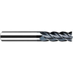 Fraisa - 3/8, 1" LOC, 3/8" Shank Diam, 2-3/4" OAL, 4 Flute Solid Carbide Square End Mill - Americas Industrial Supply