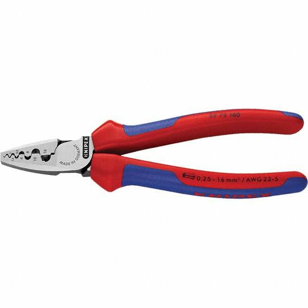 Knipex - Crimpers Type: Crimping Pliers Style: Crimping Pliers for End Sleeves (Ferrules) - Americas Industrial Supply