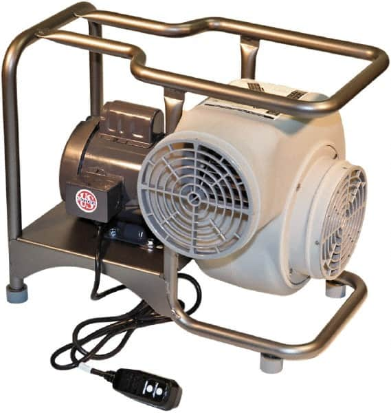 AIR Systems - 8" Inlet, Electric AC Centrifugal Blower - 0.75 hp, 1,308 CFM (Free Air), 220 Max Voltage Rating - Americas Industrial Supply