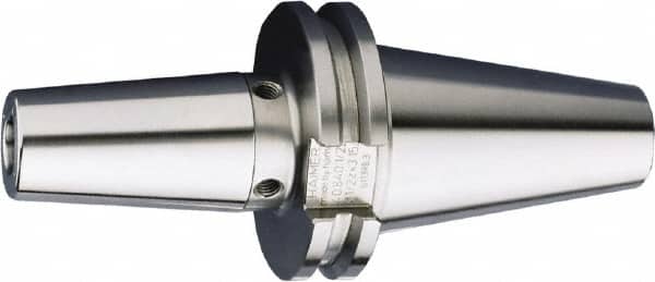 HAIMER - 8mm Hole Diam, CAT50 Taper Shank Shrink Fit Tool Holder & Adapter - 80mm Projection, 21mm Nose Diam, 36mm Clamping Depth, 25,000 RPM, Through Coolant - Exact Industrial Supply
