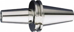 HAIMER - 8mm Hole Diam, CAT50 Taper Shank Shrink Fit Tool Holder & Adapter - 80mm Projection, 21mm Nose Diam, 36mm Clamping Depth, 25,000 RPM, Through Coolant - Exact Industrial Supply