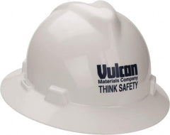 MSA - ANSI Type I Class E 4-Point Ratchet Hard Hat - Americas Industrial Supply