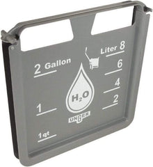 Unger - Polypropylene Removable Divider - Gray, For Use with COMSG - Americas Industrial Supply