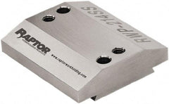 Raptor Workholding - 1-1/2" Jaw Width, 1/2" High x 2-1/2" Long x 2.2" Wide Riser - For Use with 4 & 5 Axis Workholding Systems - Americas Industrial Supply