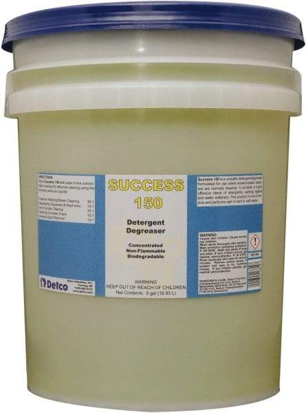 Detco - 5 Gal Bucket Cleaner/Degreaser - Liquid, Butyl-Based, Unscented - Americas Industrial Supply