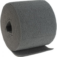 Brite Star - 20' Long x 8" Wide Nonwoven Roll - Very Fine Grade, Gray, Silicon Carbide - Americas Industrial Supply