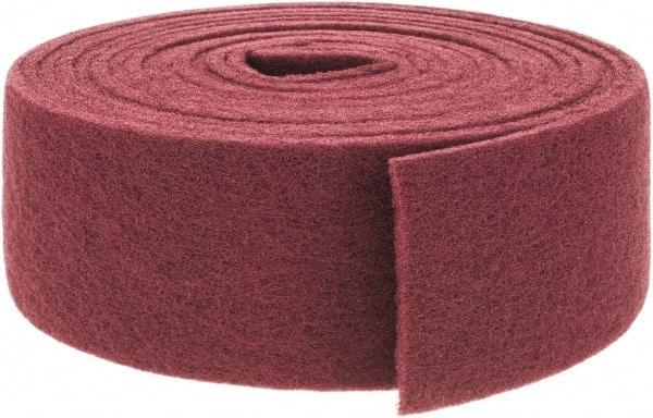 Brite Star - 30' Long x 4" Wide Nonwoven Roll - Very Fine Grade, Purple, Aluminum Oxide - Americas Industrial Supply