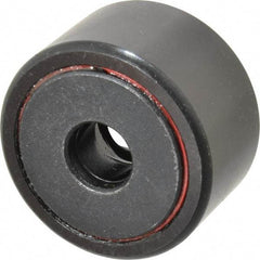 Accurate Bushing - 1/2" Bore, 1-3/4" Roller Diam x 1" Roller Width, Steel Yoke Cam Follower - 7,870 Lb Dynamic Load Capacity, 1-1/16" Overall Width - Americas Industrial Supply