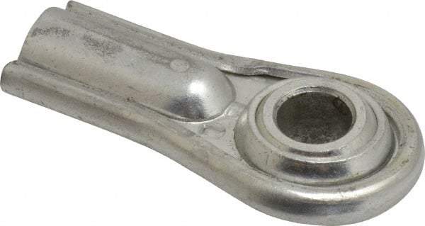 Alinabal - 1/2" ID, Female Spherical Rod End - 1/2-20 LH, Carbon Steel with Steel Raceway - Americas Industrial Supply