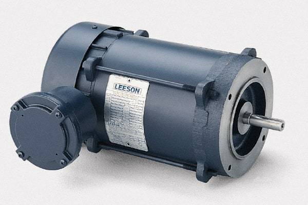 Leeson - 2 hp Explosion Proof Motor - L56C NEMA Frame, 115/208-230 Volts, 74% Efficiency at Full Load - Americas Industrial Supply