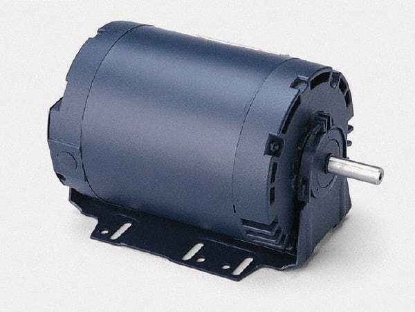 Leeson - 2 Max hp, 3,450 Max RPM, Electric AC DC Motor - 208-230/460 V Input, Three Phase, F56H Frame, Resilient Base Mount - Americas Industrial Supply