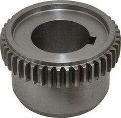 Lovejoy - 1-3/8" Inside x 3-3/4" Outside Diam, Rigid Coupling Hub - 5/16" Keyway Width x 5/32" Keyway Depth - Americas Industrial Supply