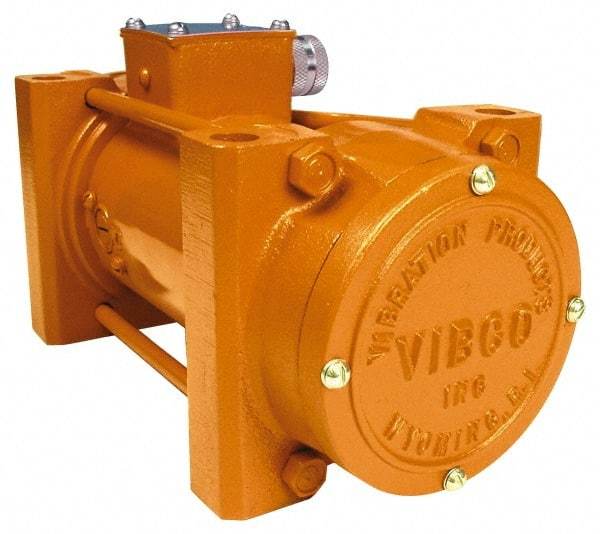 Vibco - 32 Amp, 12 Volt, 11-1/4" Long, Electric Vibrators - 0 to 1,400 Lbs. Force, 82 Decibels - Americas Industrial Supply