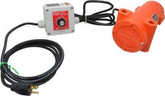 Vibco - 1 Phase, 2.6 Amp, 115 Volt, 8-3/16" Long, Electric Vibrators - 0 to 200 Lbs. Force, 70 Decibels - Americas Industrial Supply