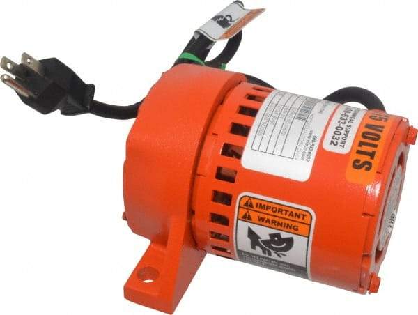 Vibco - 1 Phase, 0.8 Amp, 115 Volt, 5" Long, Electric Vibrators - 0 to 20 Lbs. Force, 48 Decibels - Americas Industrial Supply