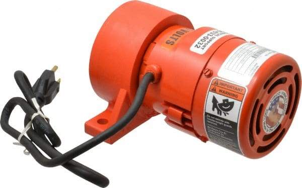 Vibco - 1 Phase, 1.7 Amp, 115 Volt, 7-1/2" Long, Electric Vibrators - 0 to 80 Lbs. Force, 50 Decibels - Americas Industrial Supply