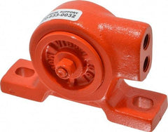 Vibco - 260 Lb. Force, 11 Cubic Feet per Minute, 16,000 RPM, 73 Decibel, Pneumatic Vibrator - 5-1/16" Long x 1-5/16" Wide x 3" High, 1/4 Port Inlet, 1/4 Port Outlet - Americas Industrial Supply