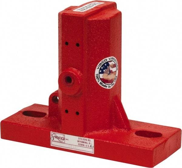 Vibco - 12 Cubic Feet per Minute, 5,500 RPM, 95 Decibel, Pneumatic Vibrator - 9" Long x 3-1/2" Wide x 7-1/4" High, 1/4 Port Inlet, 1/4 Port Outlet - Americas Industrial Supply